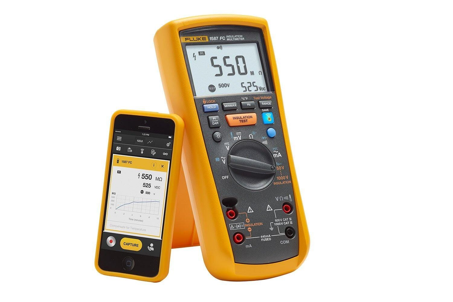 Fluke 1587 FC Insulation Multimeter - by Fluke - Insulation Testers software - logo