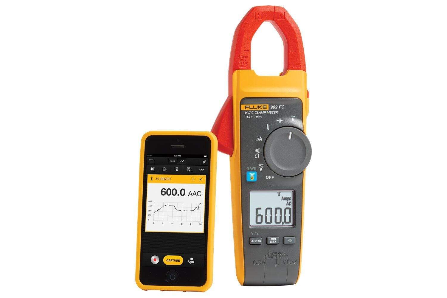 Fluke 902 FC True-RMS HVAC Clamp Meter - by Fluke - HVAC Clamp Meters software - logo