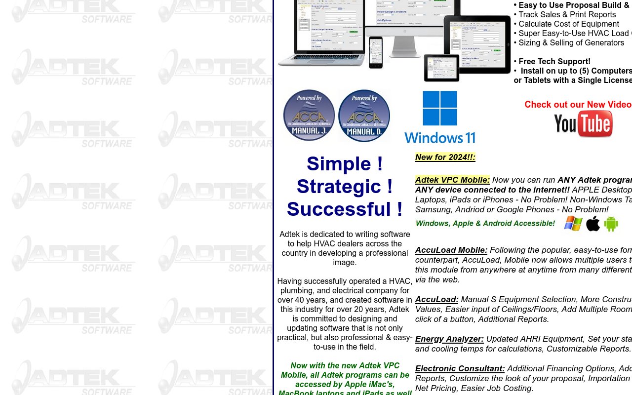 Adtek Accuduct - website image