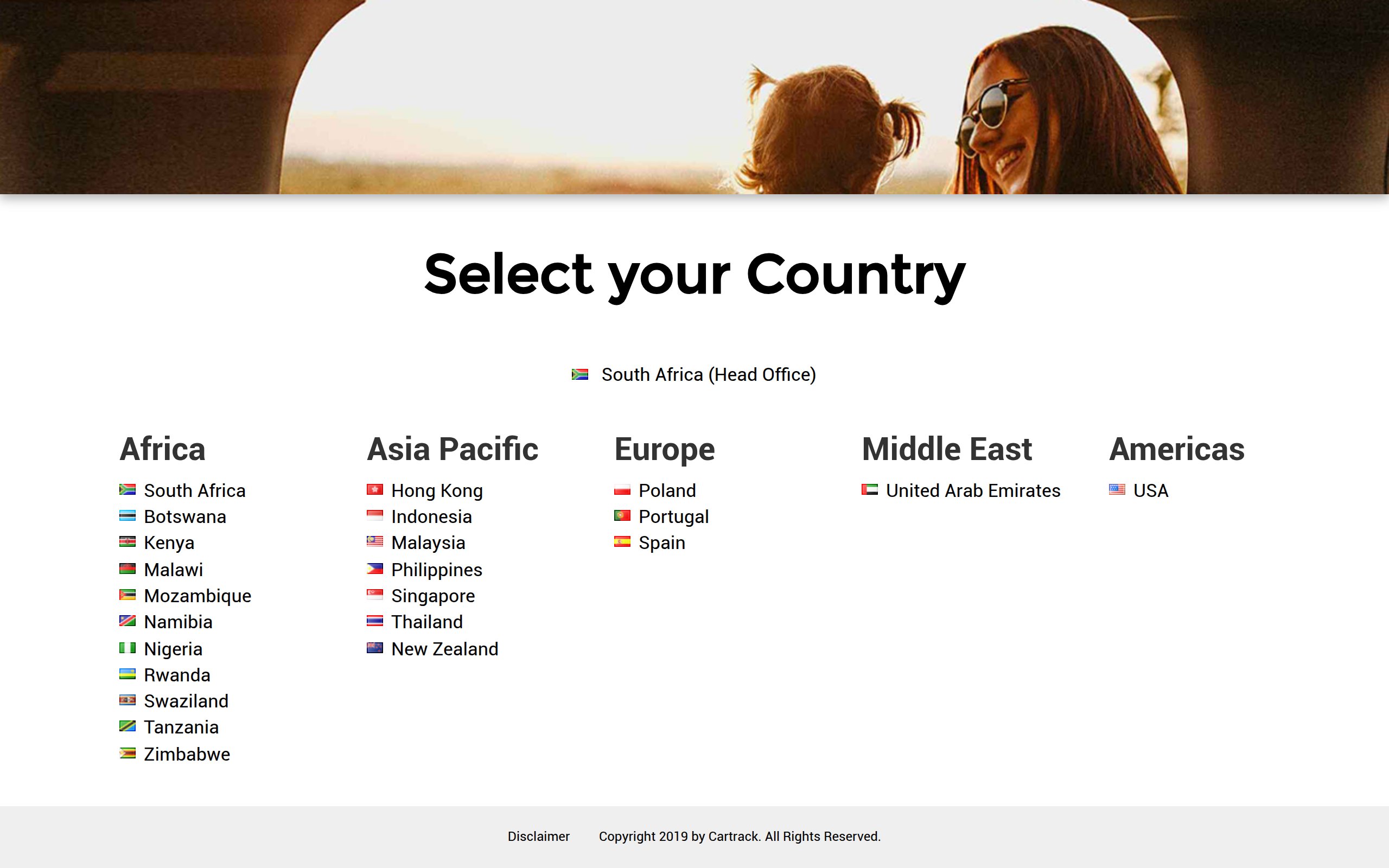 Cartrack - website image