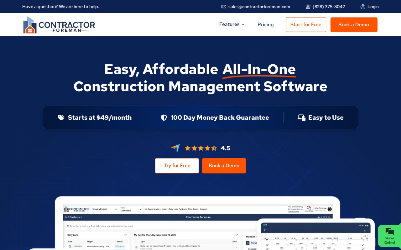 Contractor Foreman - website image