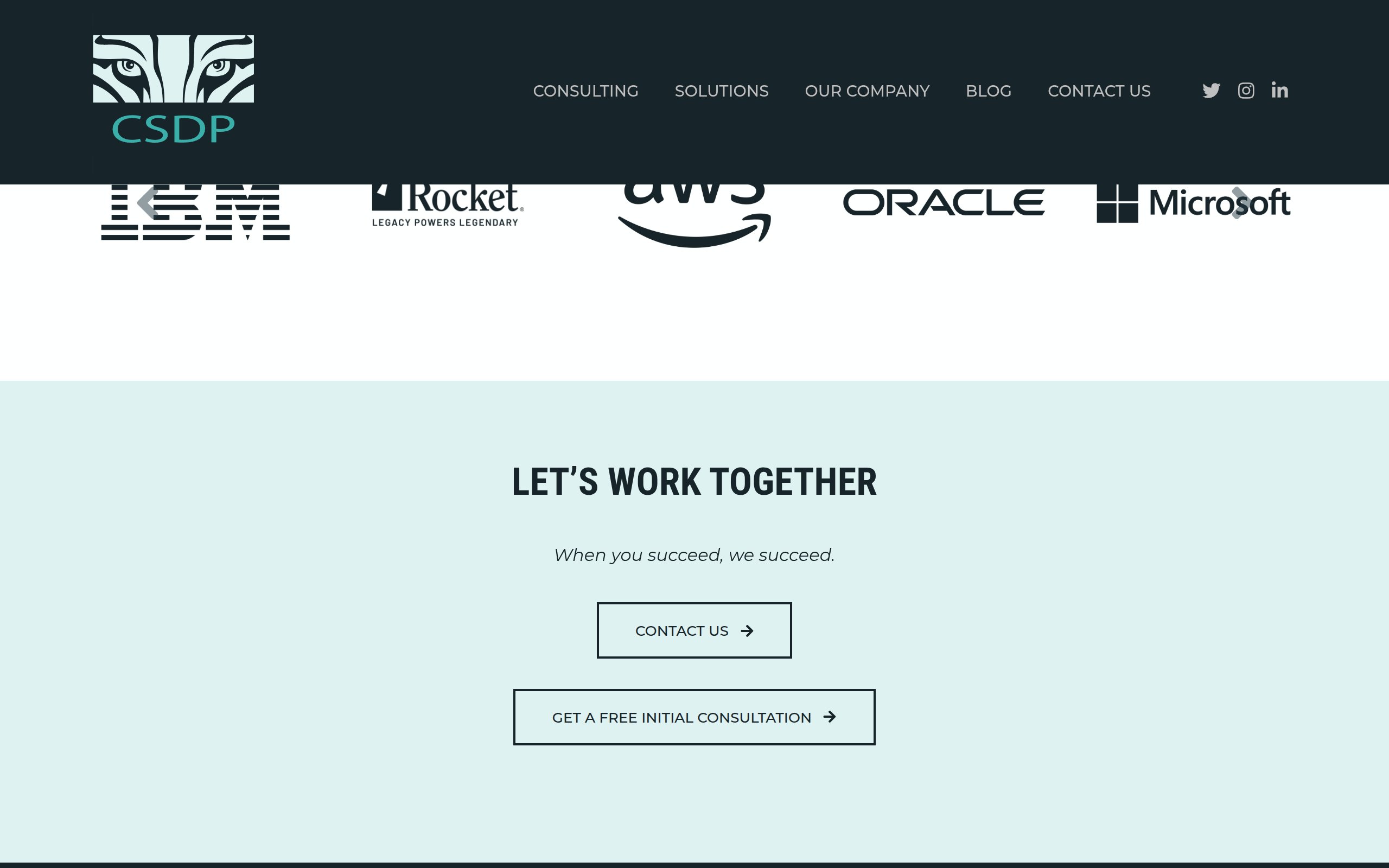 CSDP - website image