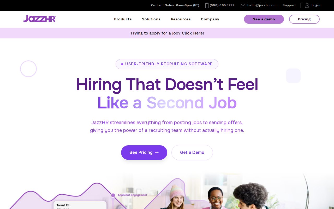 JazzHR - website image