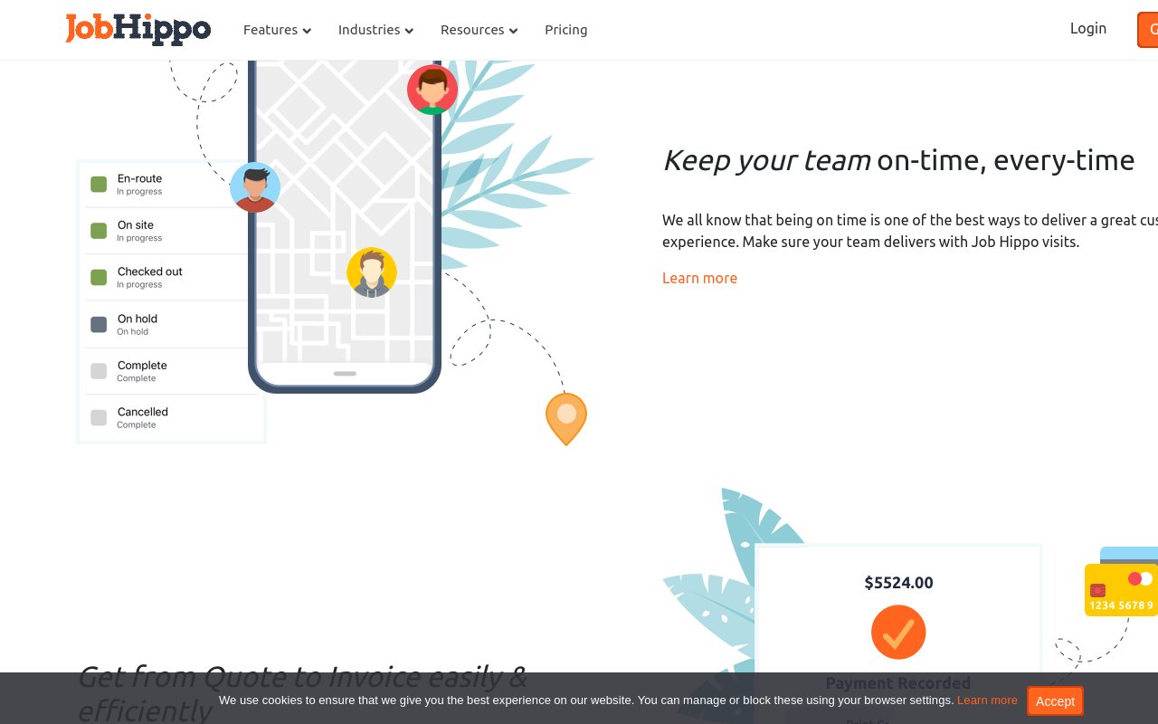 JobHippo - website image