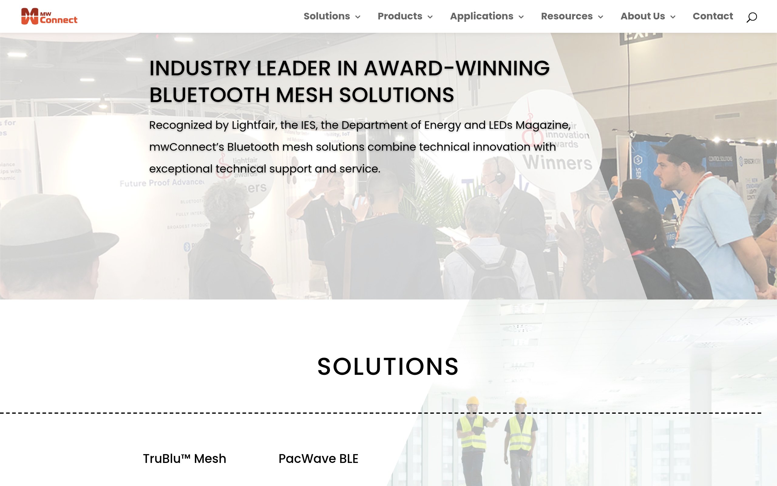 mwConnect - website image