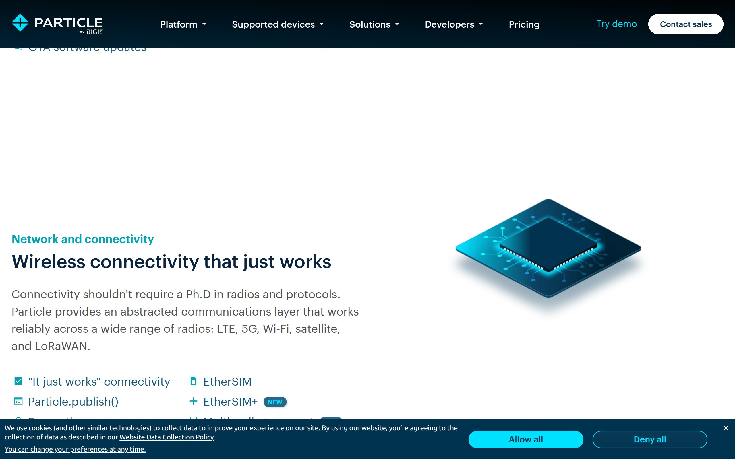 Particle - website image