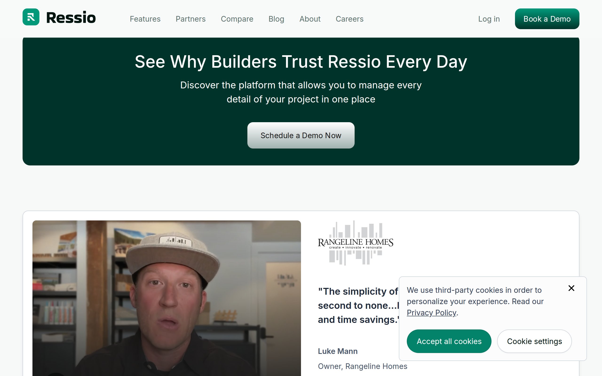 Ressio - website image