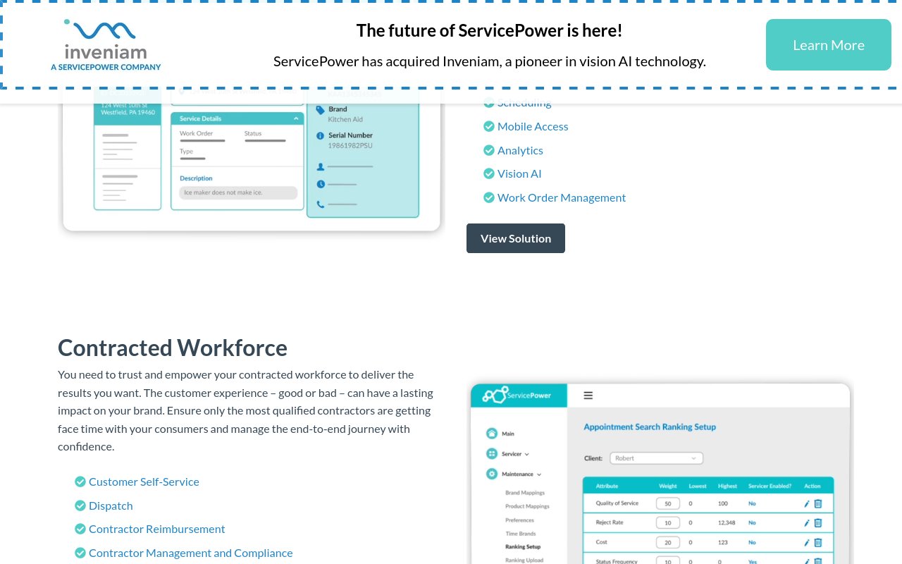 ServicePower - website image