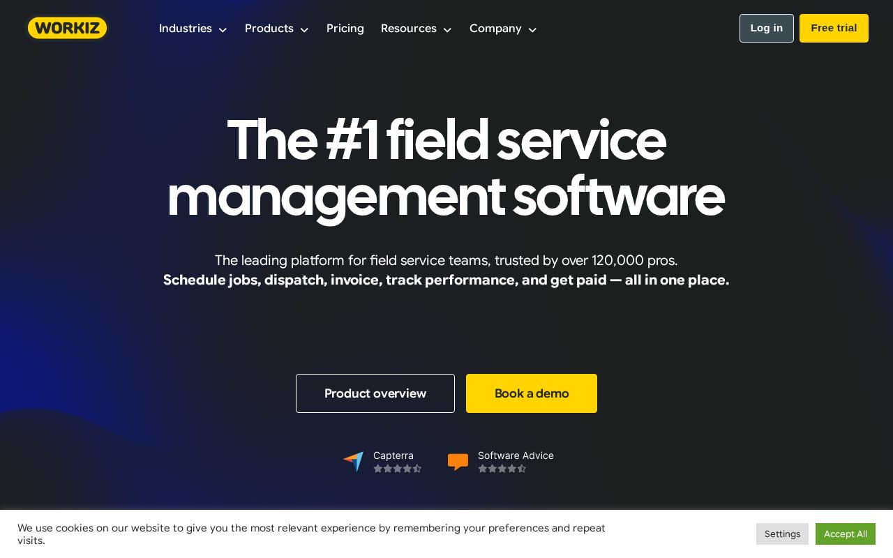 Workiz - website image