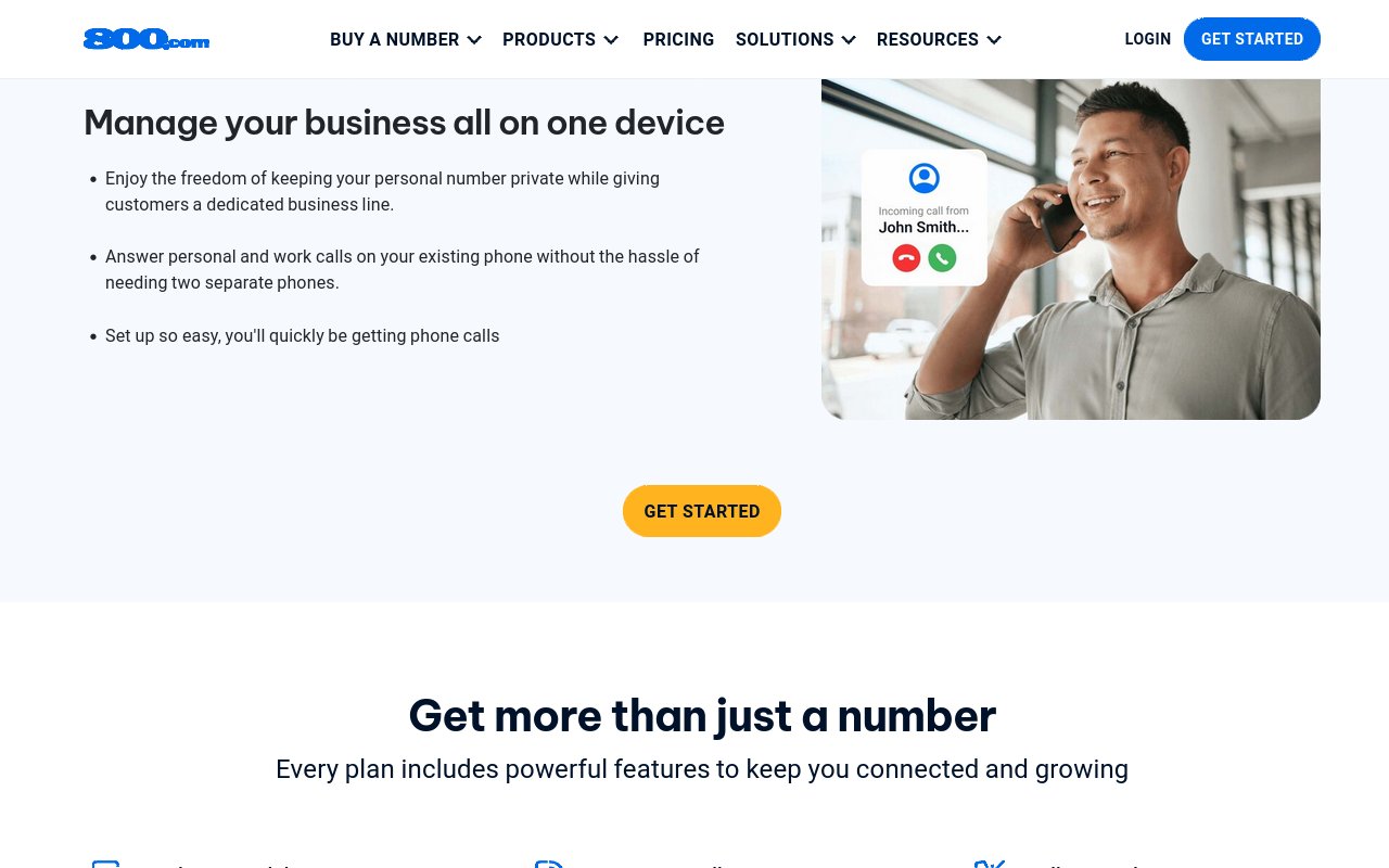 800.com - website image