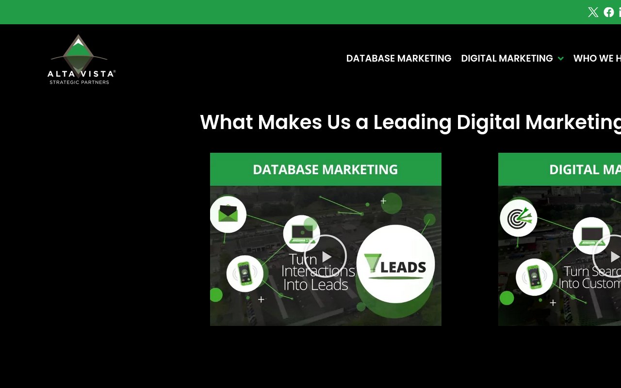 AltaVista Strategic Partners - website image