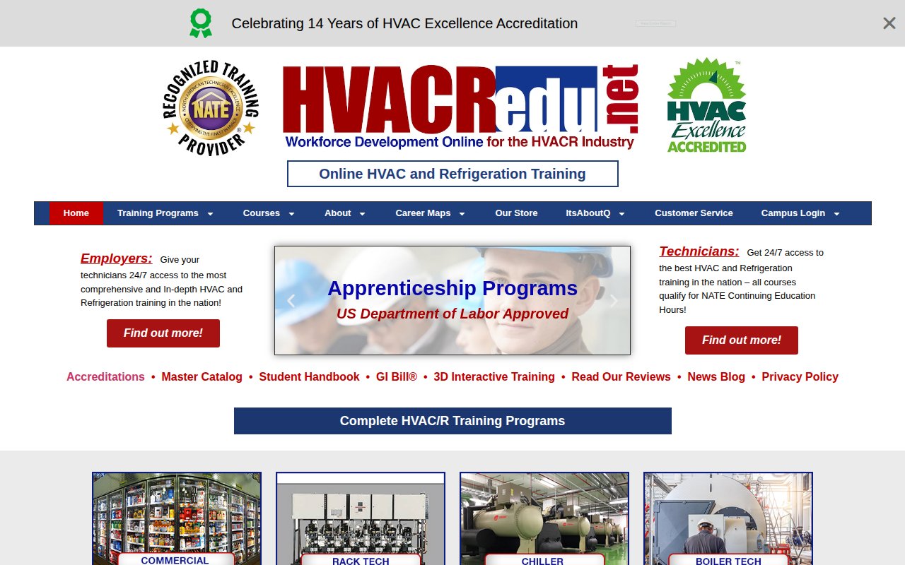 HVACRedu.net - website image