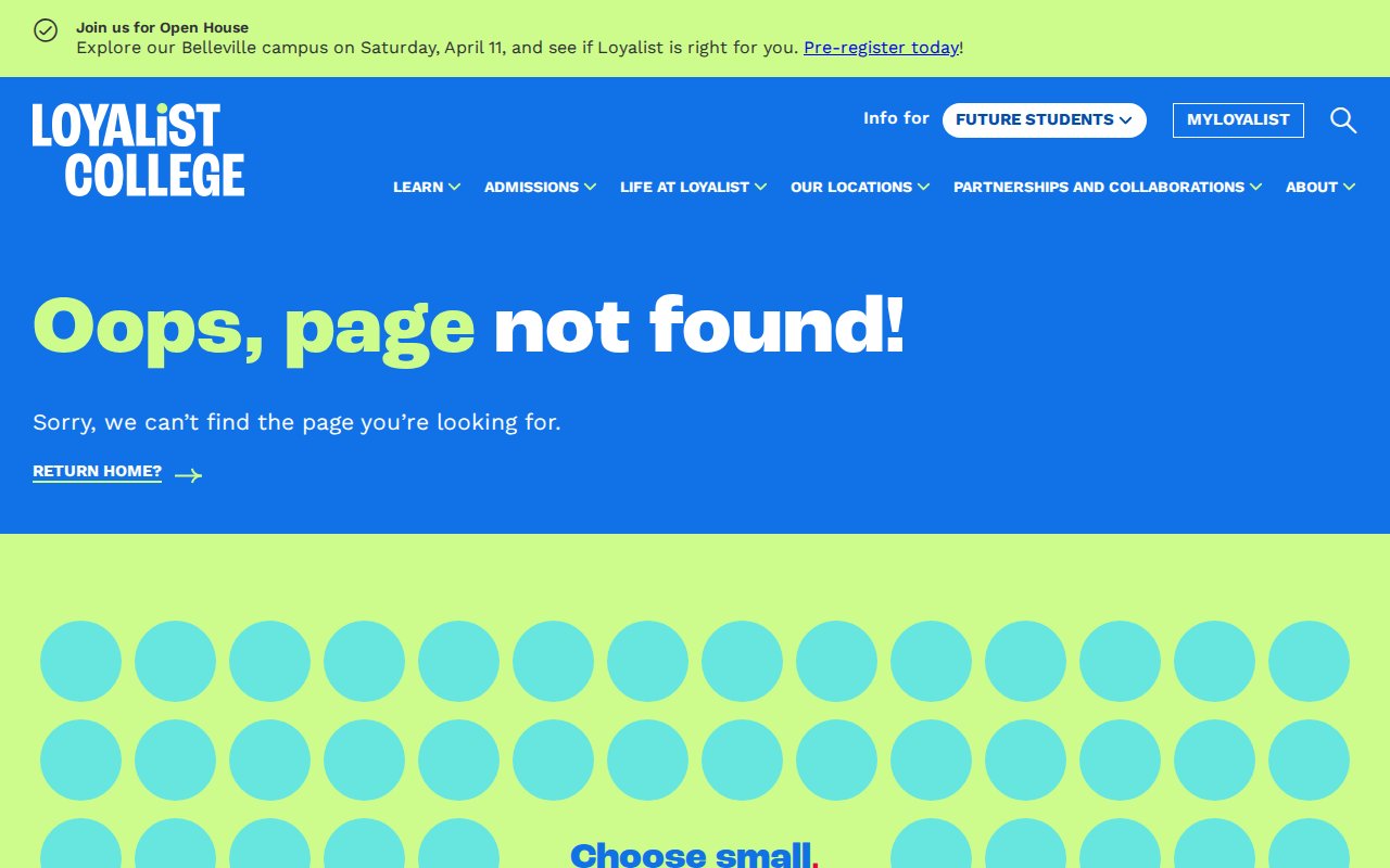 Loyalist College — HRAC Techniques Certificate - website image