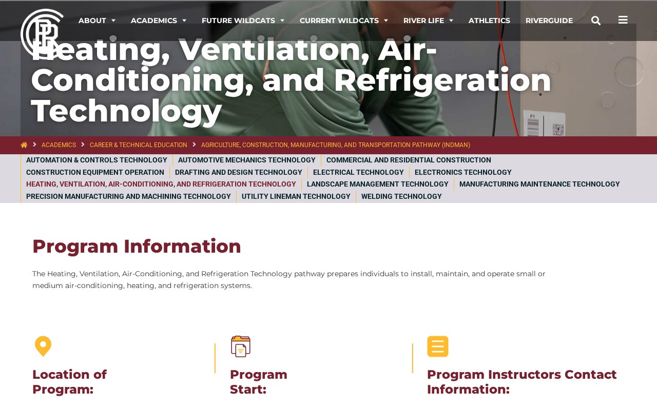 Pearl River Community College — Heating, Ventilation, Air Conditioning and Refrigeration (HVACR) - website image