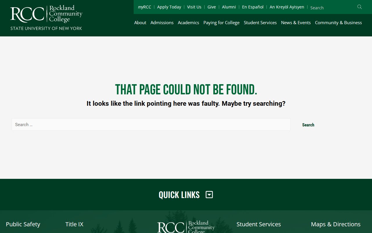 Rockland Community College — Heating, Ventilation, Air Conditioning and Refrigeration (HVACR) - website image