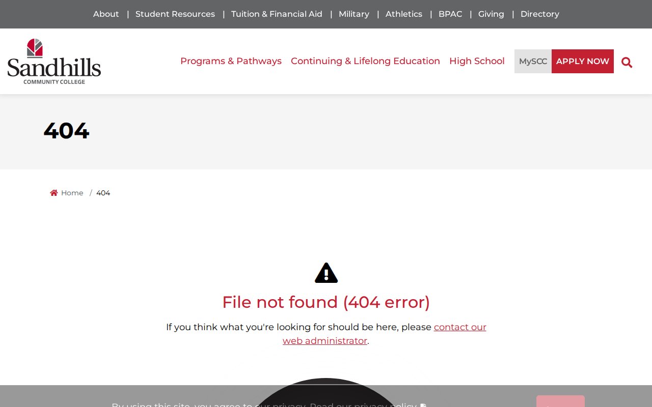 Sandhills Community College — Heating, Ventilation, Air Conditioning and Refrigeration (HVACR) - website image