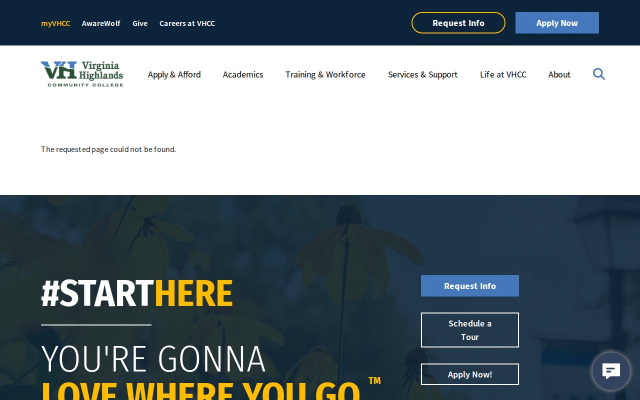 Virginia Highlands Community College — Air Conditioning, Refrigeration and Heating - AAS Degree - website image