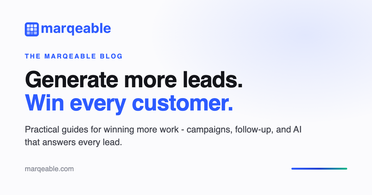 Marqeable logo
